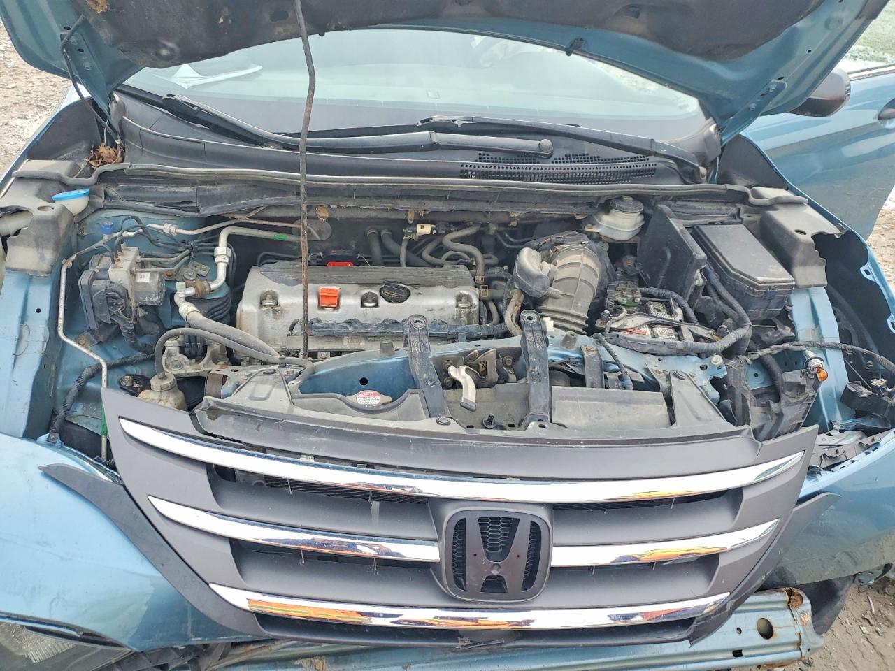 2014 Honda Cr-v Lx Teal vin: 2HKRM4H33EH633085
