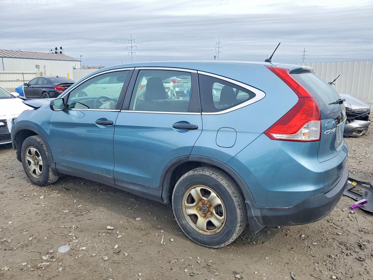 2014 Honda Cr-v Lx Teal vin: 2HKRM4H33EH633085