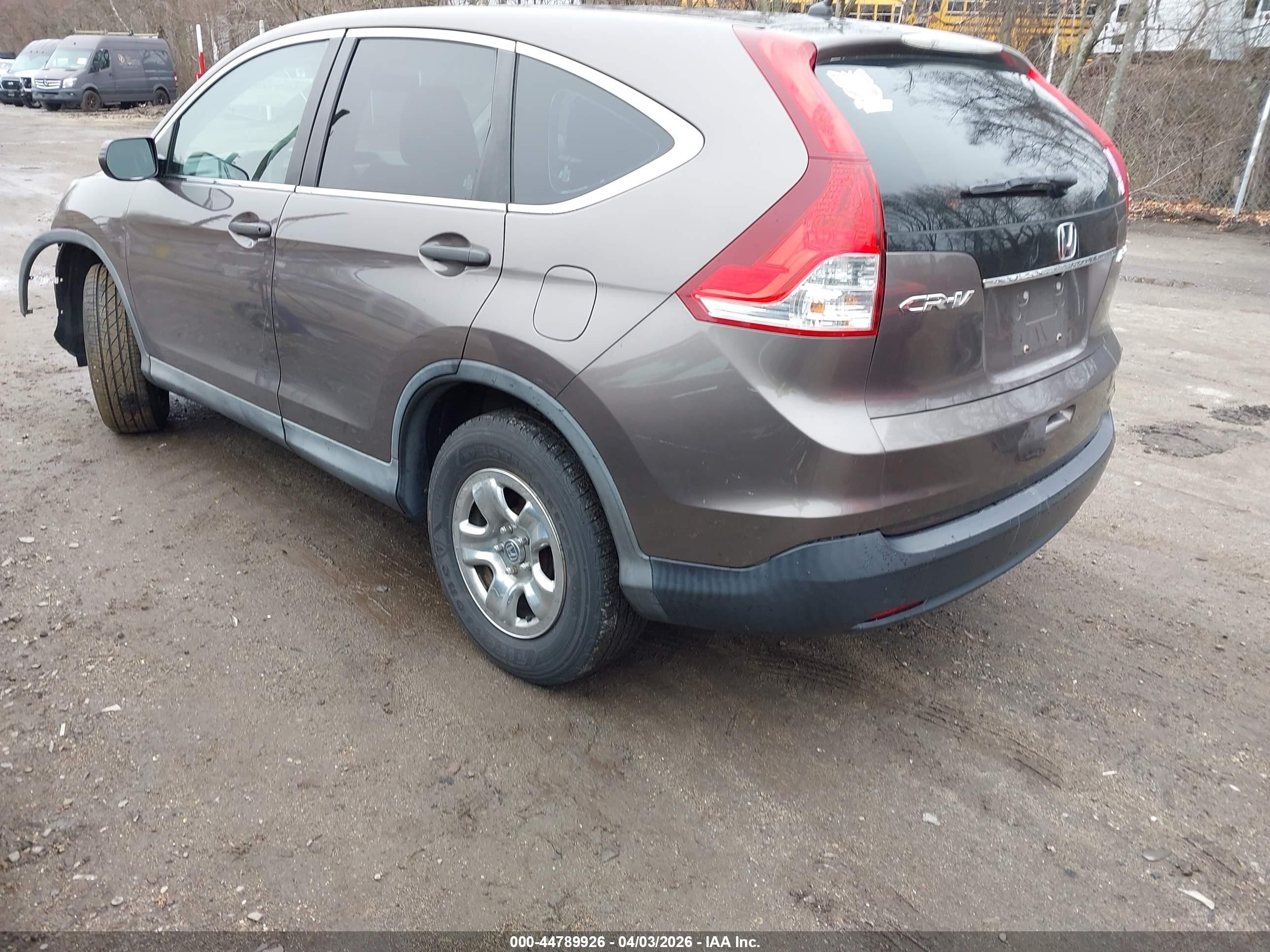 2014 Honda Cr-v Lx Brown vin: 2HKRM4H33EH660934