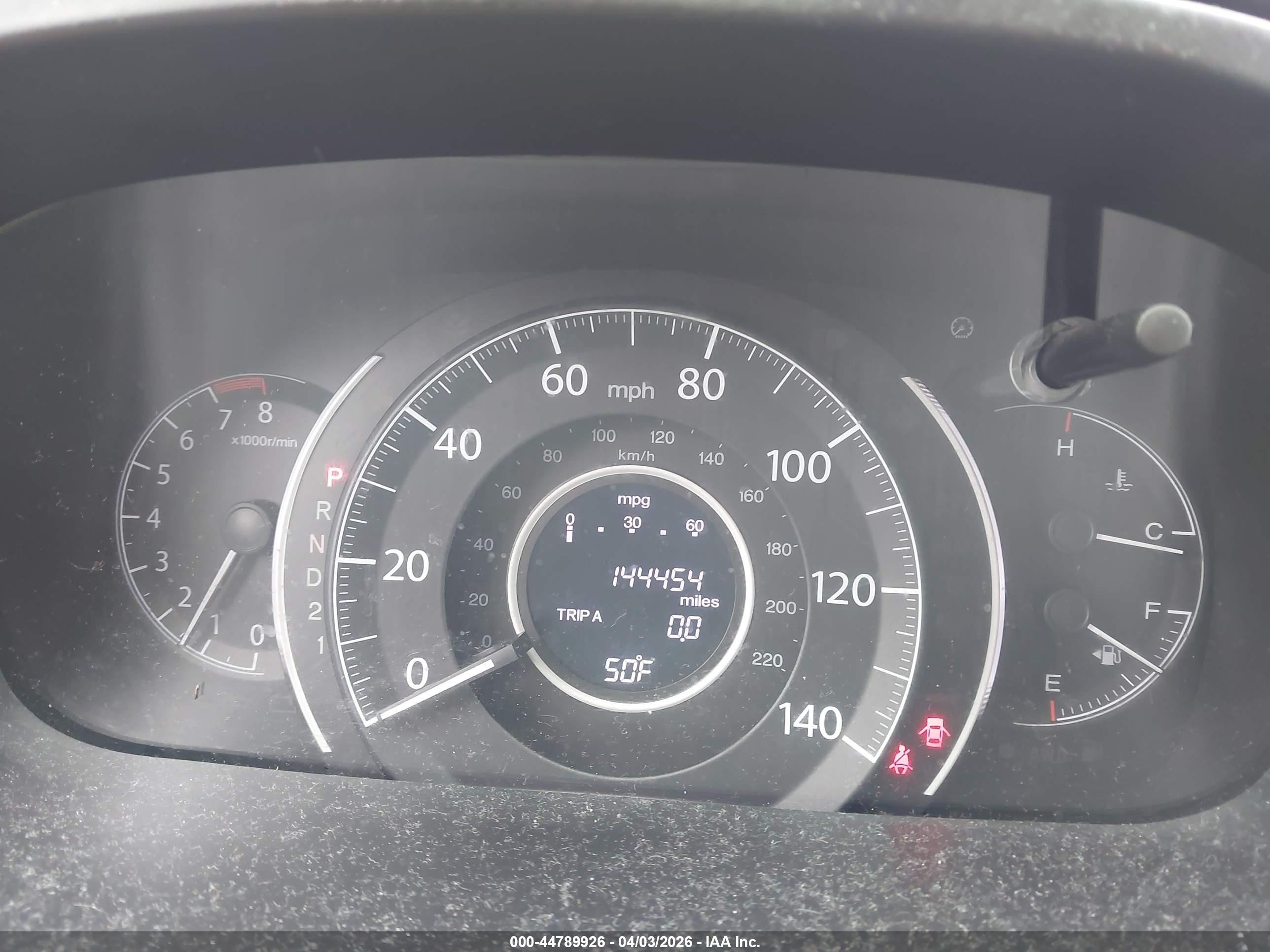 2014 Honda Cr-v Lx Brown vin: 2HKRM4H33EH660934