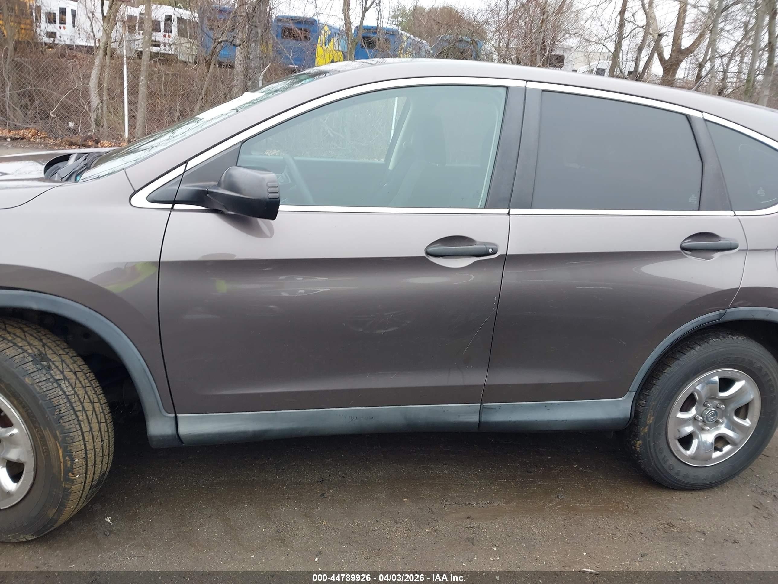2014 Honda Cr-v Lx Brown vin: 2HKRM4H33EH660934