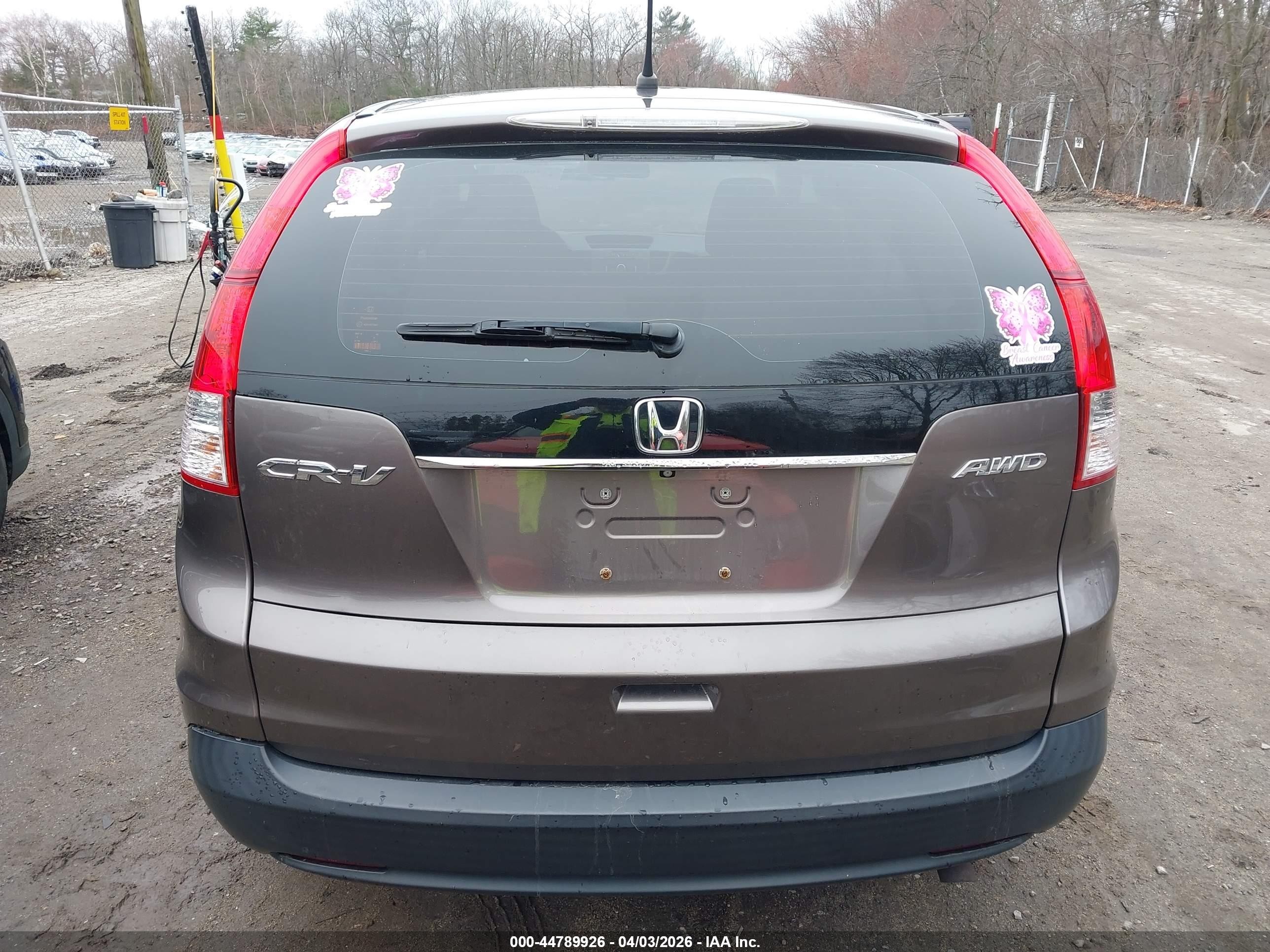 2014 Honda Cr-v Lx Brown vin: 2HKRM4H33EH660934