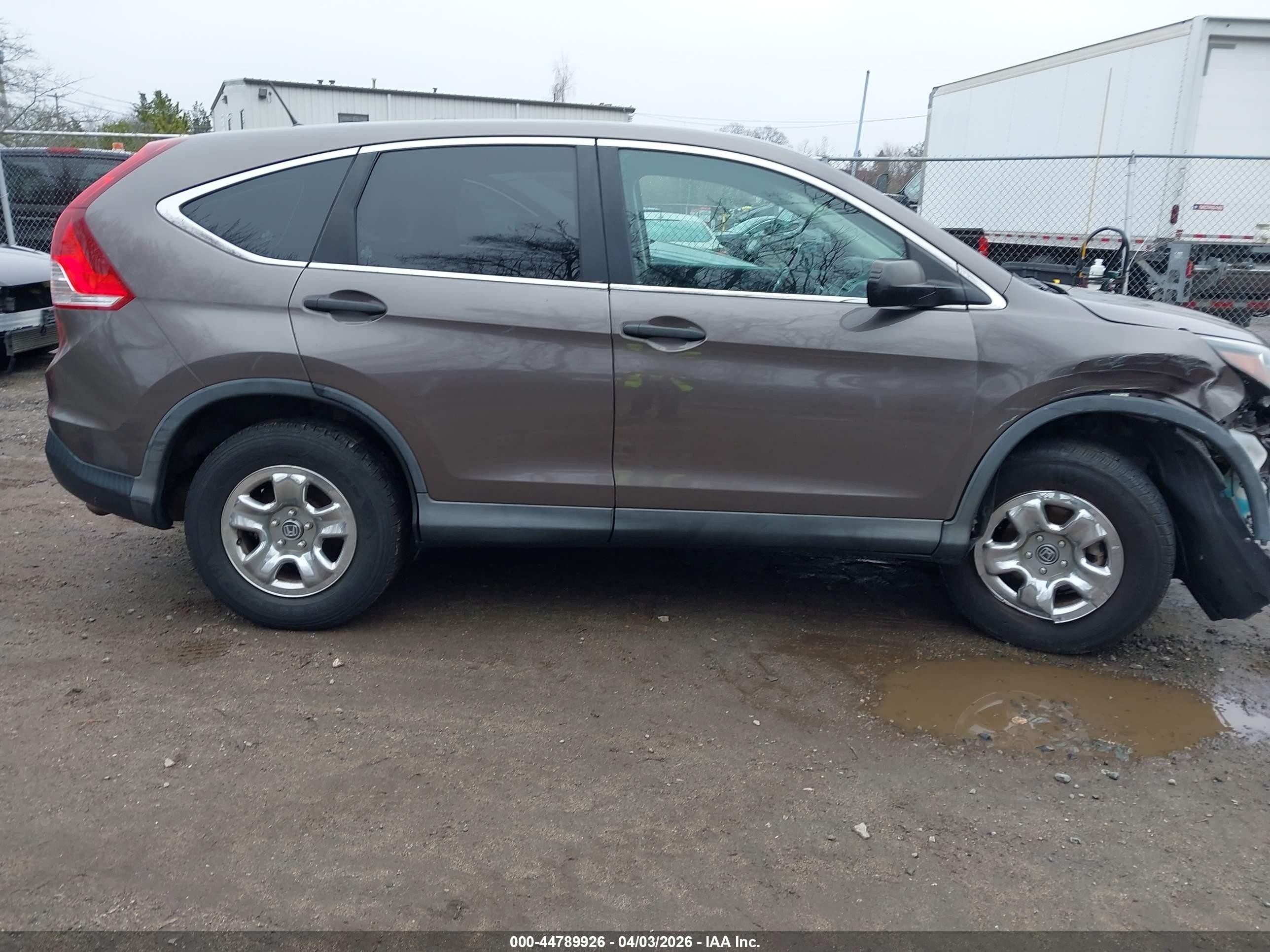 2014 Honda Cr-v Lx Brown vin: 2HKRM4H33EH660934