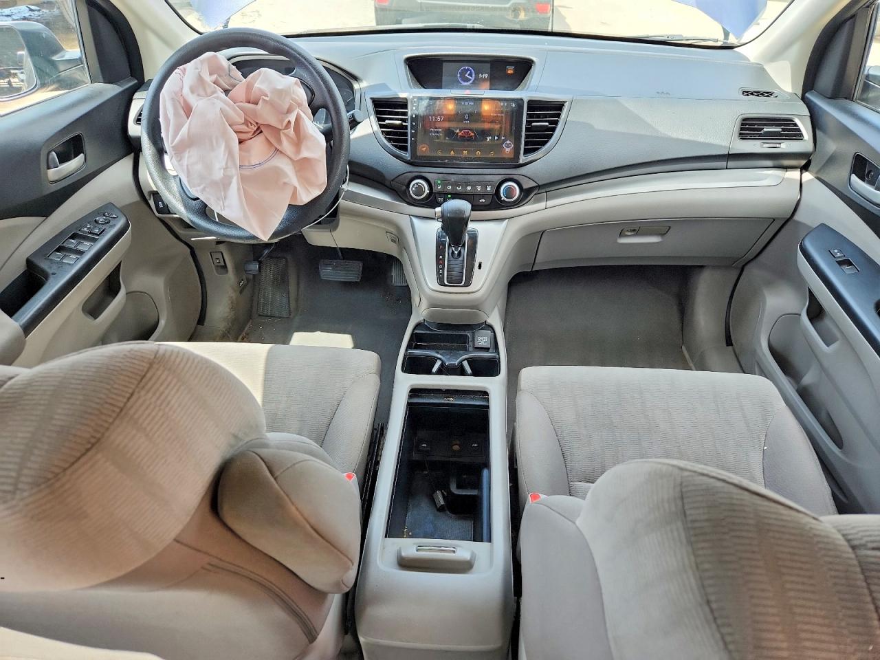 2014 Honda Cr-v Lx Blue vin: 2HKRM4H33EH672422