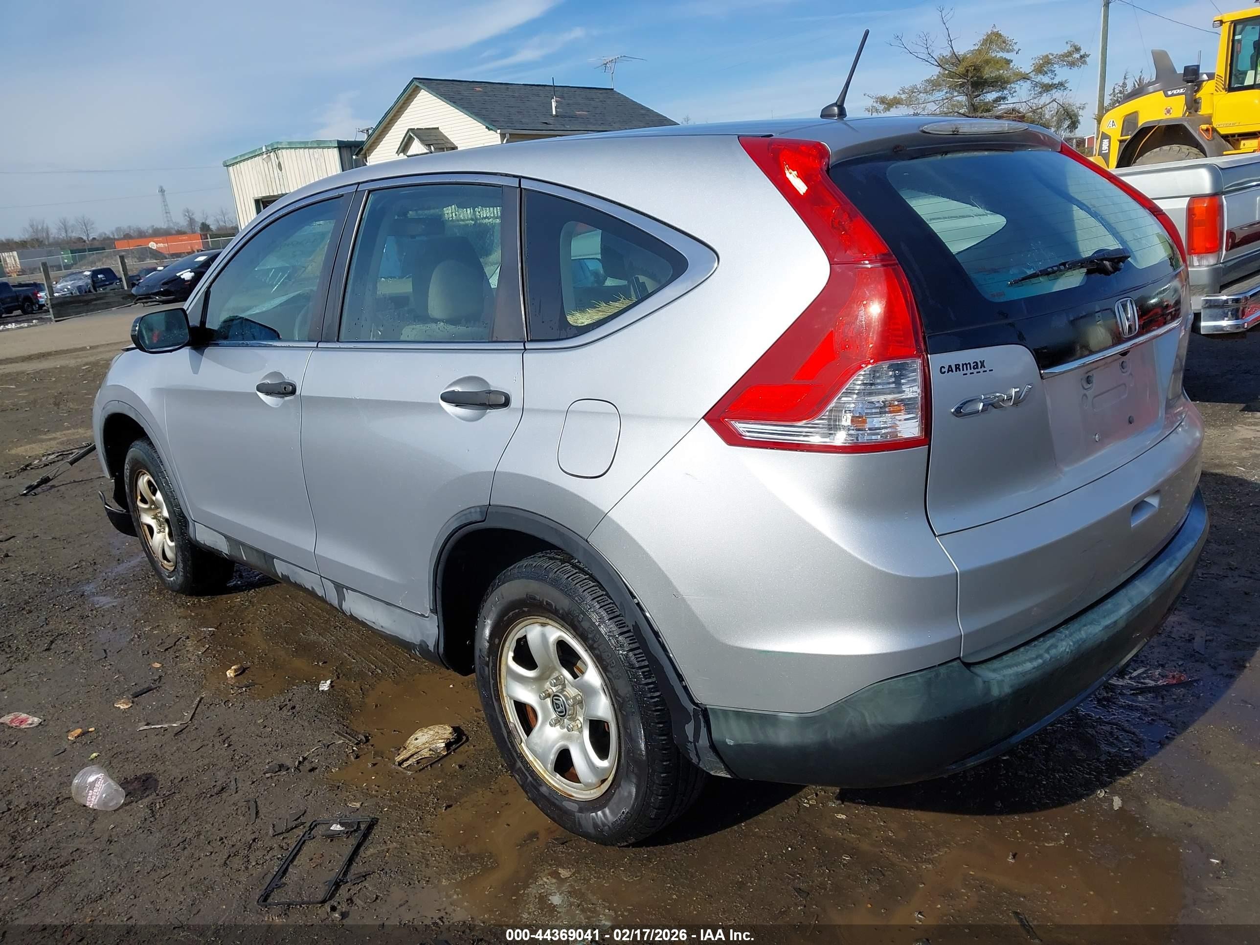 2014 Honda Cr-v Lx Silver vin: 2HKRM4H33EH682920