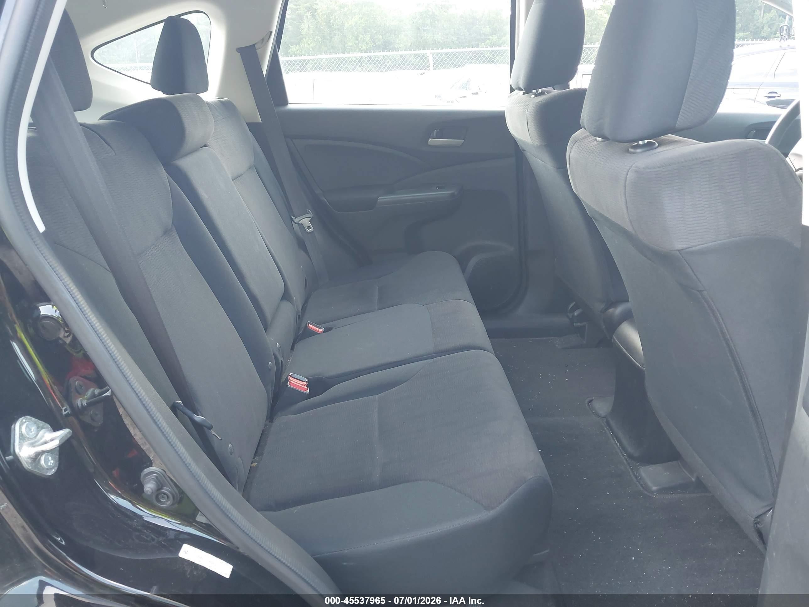 2014 Honda Cr-v Lx Black vin: 2HKRM4H33EH696347