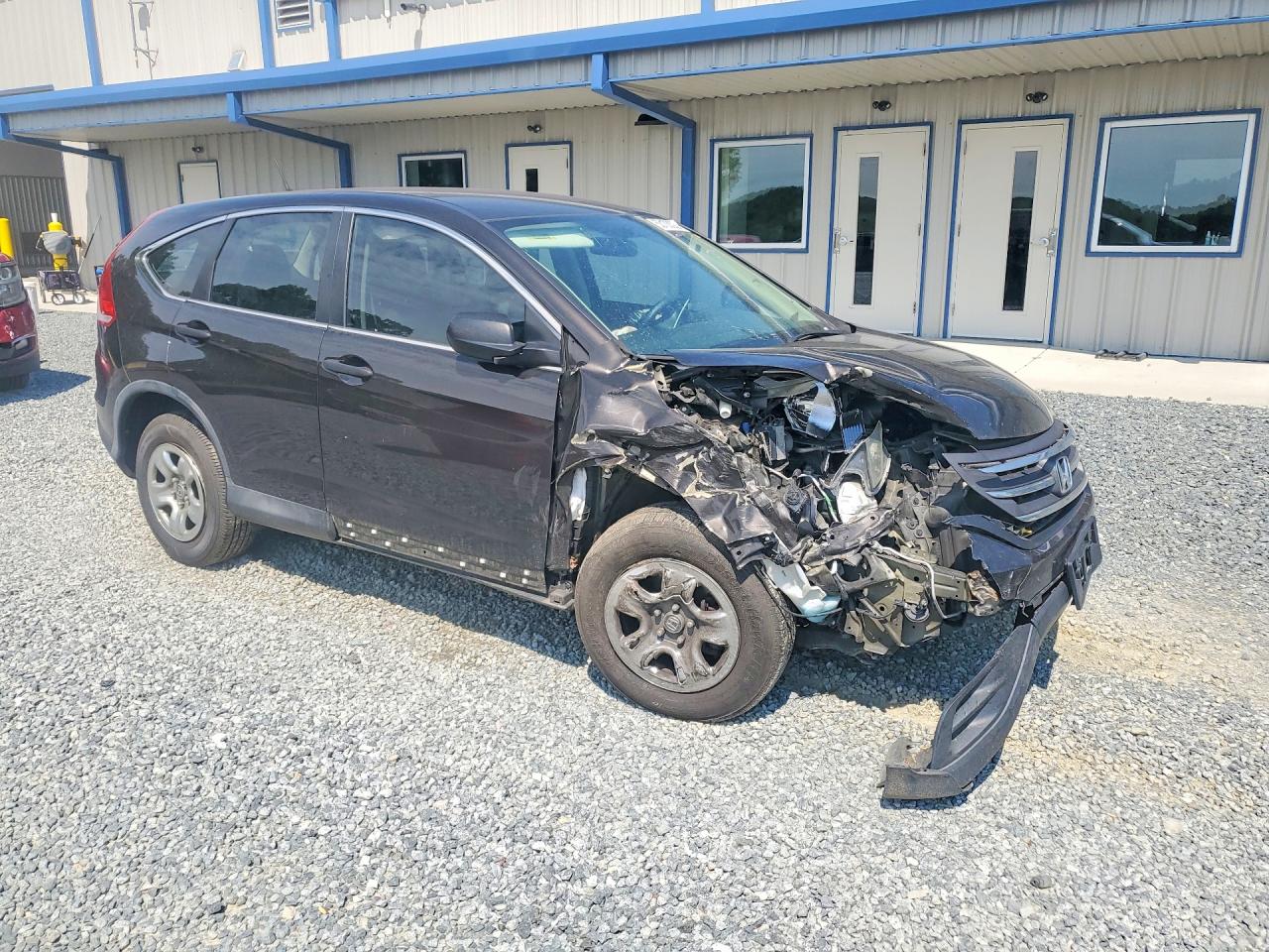 2014 Honda Cr-v Lx Gray vin: 2HKRM4H33EH712868