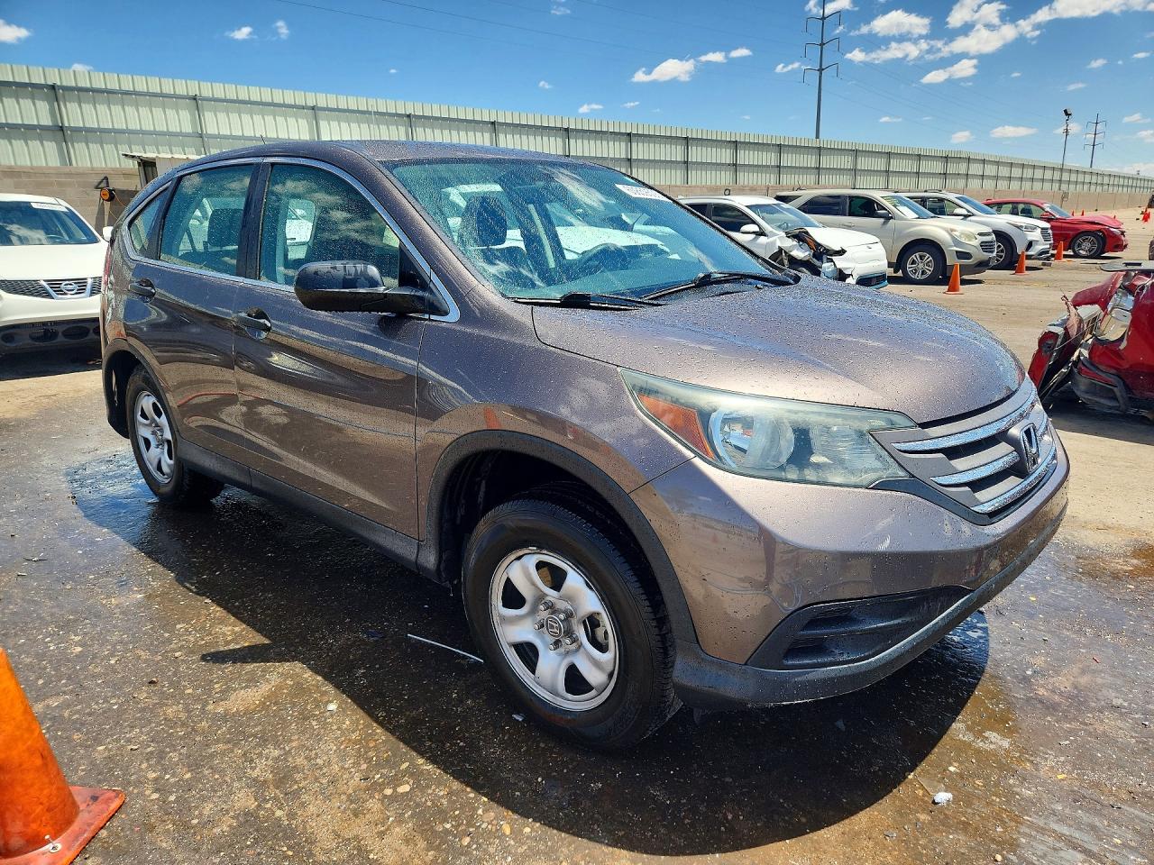 2014 Honda Cr-v Lx Желто-коричневый vin: 2HKRM4H33EH714068