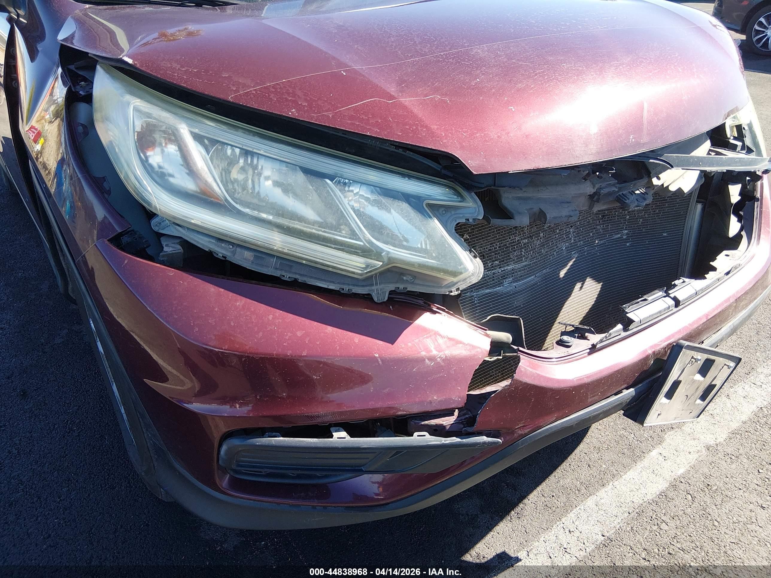 2015 Honda Cr-v Lx Красный vin: 2HKRM4H33FH642807