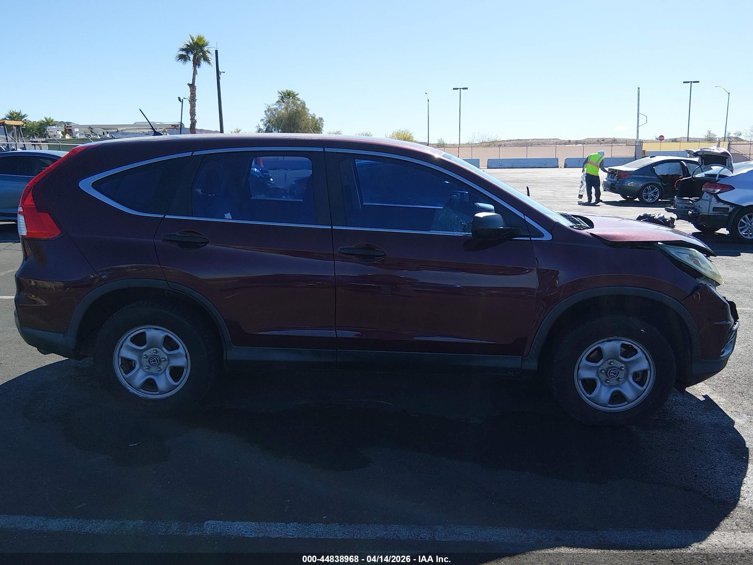 2015 Honda Cr-v Lx Красный vin: 2HKRM4H33FH642807