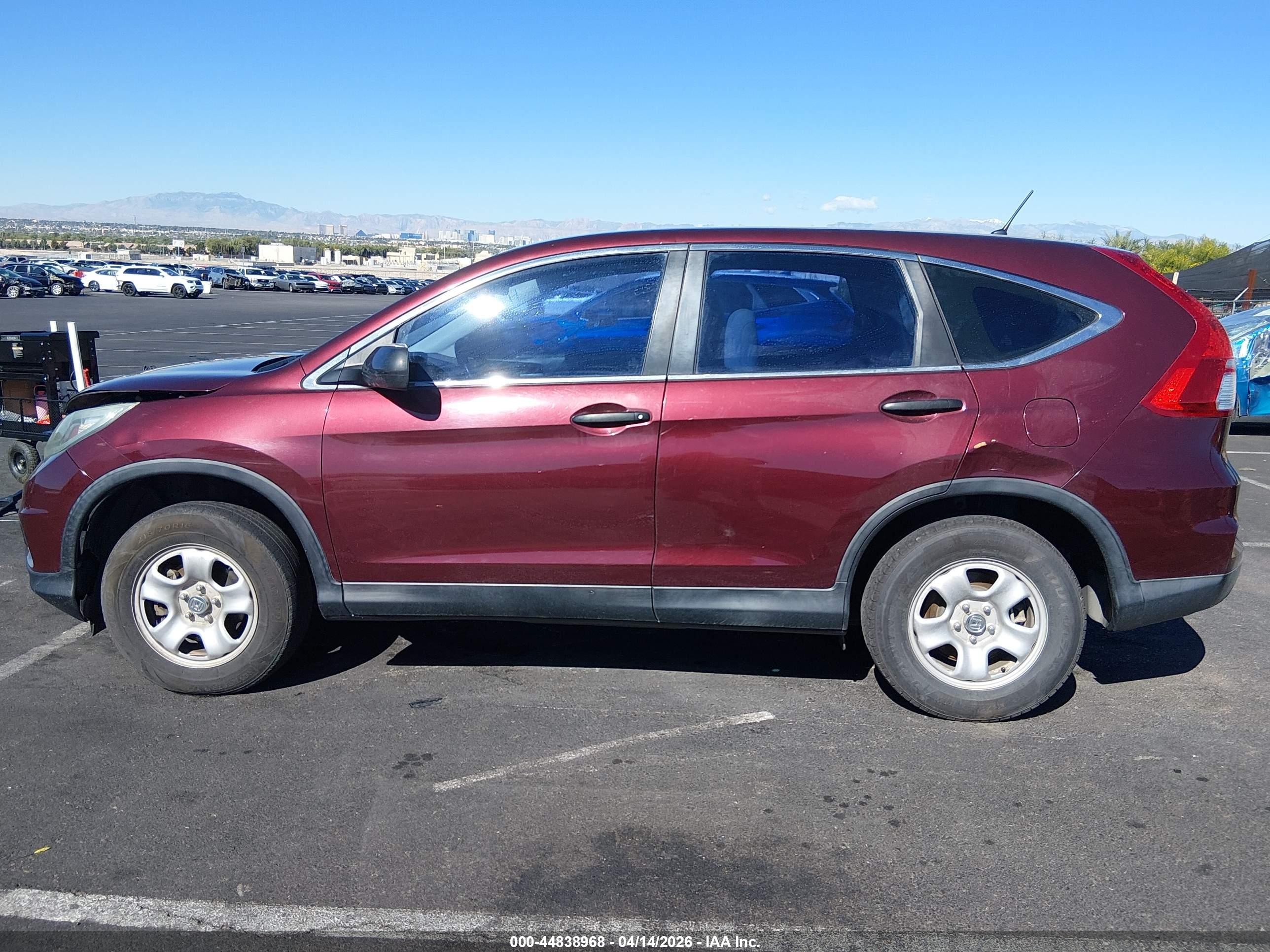 2015 Honda Cr-v Lx Красный vin: 2HKRM4H33FH642807