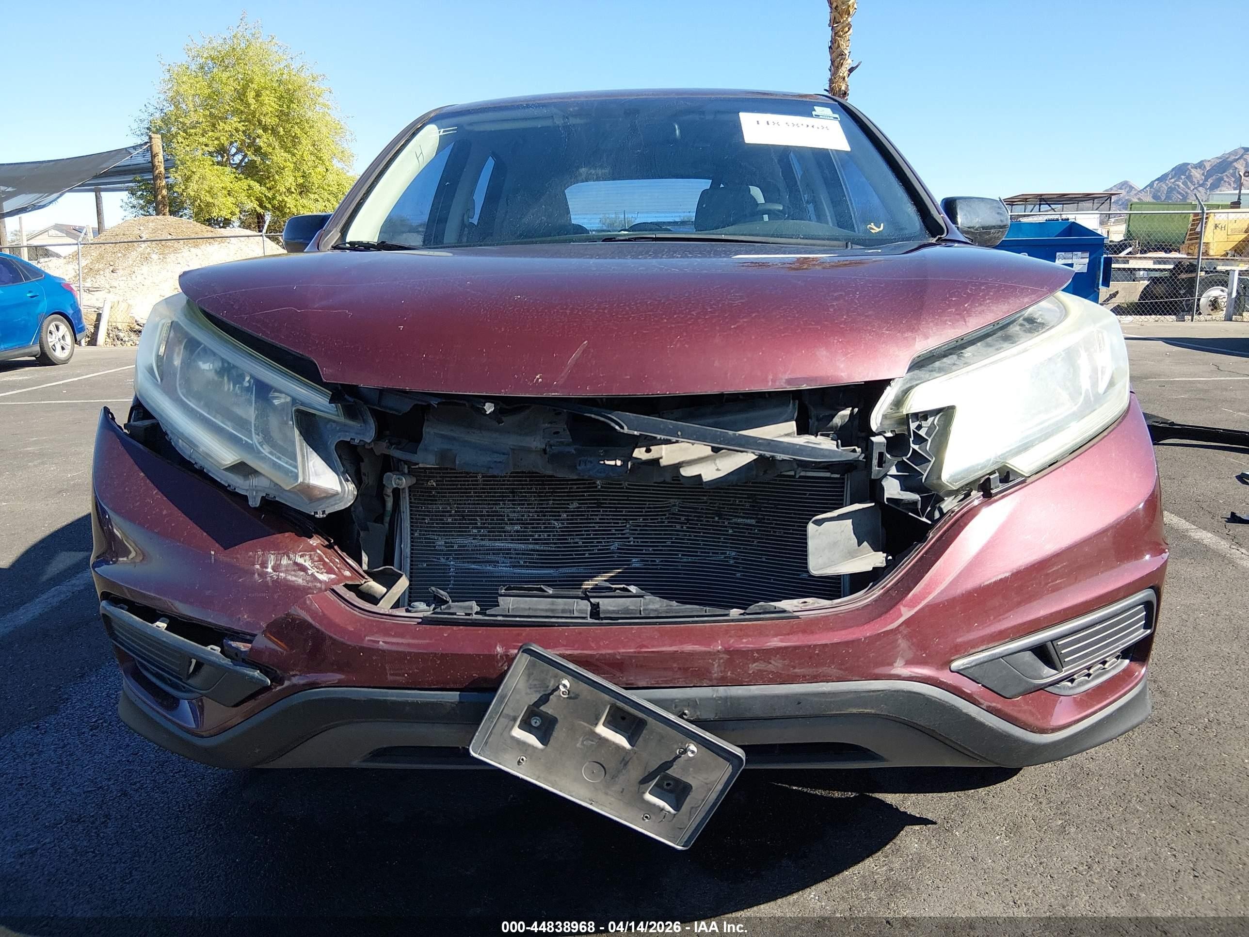 2015 Honda Cr-v Lx Красный vin: 2HKRM4H33FH642807