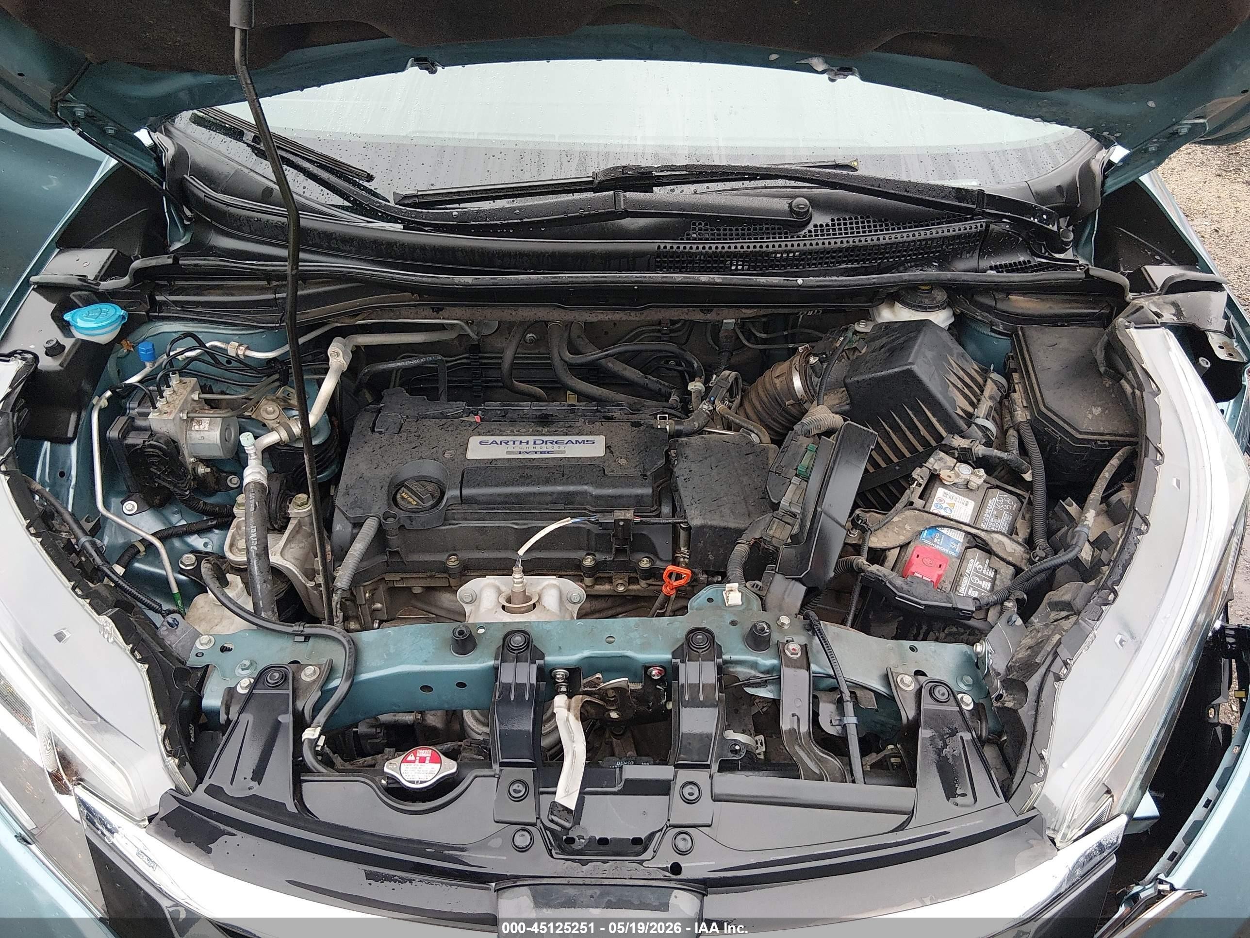 2015 Honda Cr-v Lx Blue vin: 2HKRM4H33FH702679