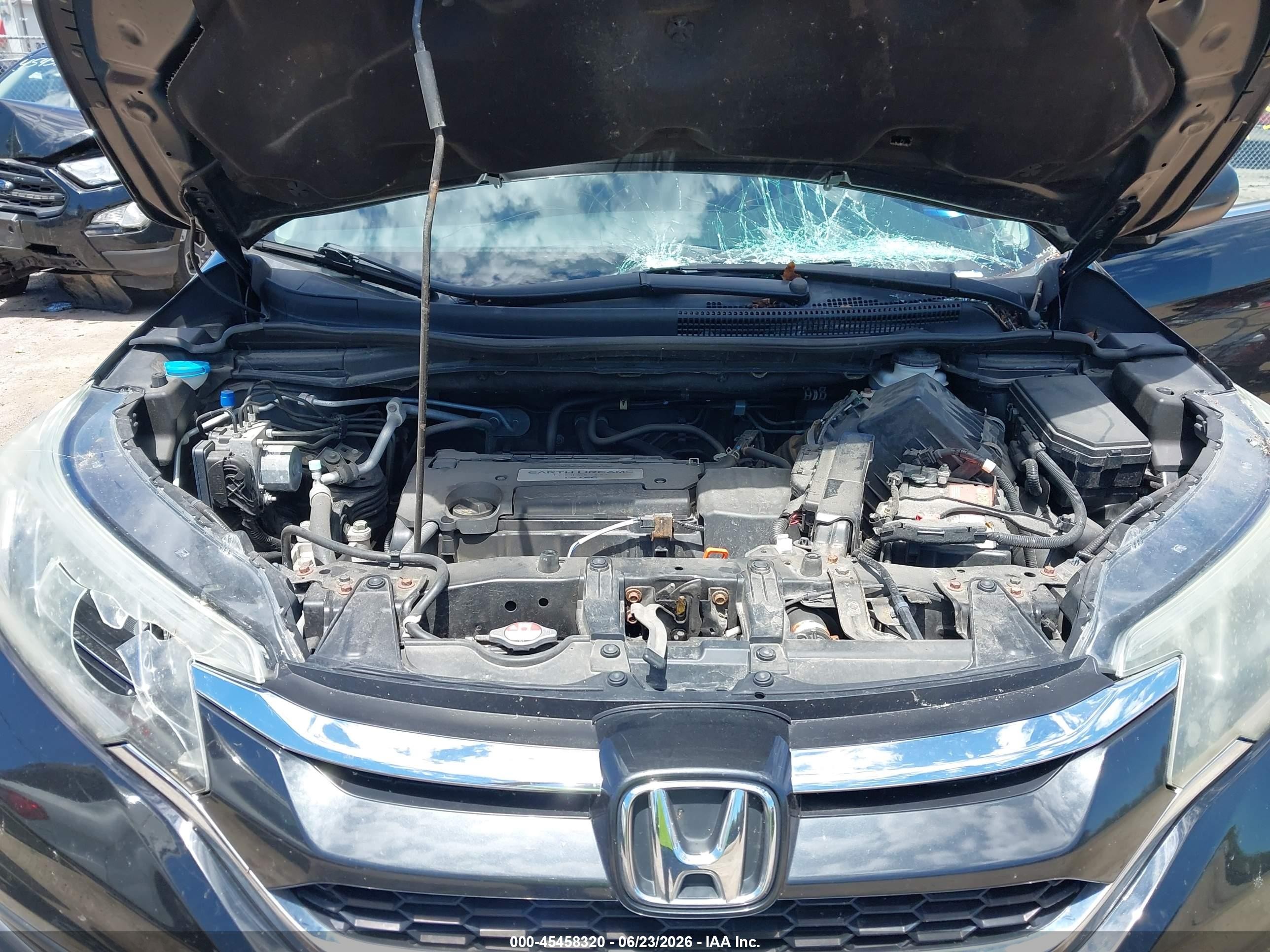 2015 Honda Cr-v Lx Black vin: 2HKRM4H33FH705002
