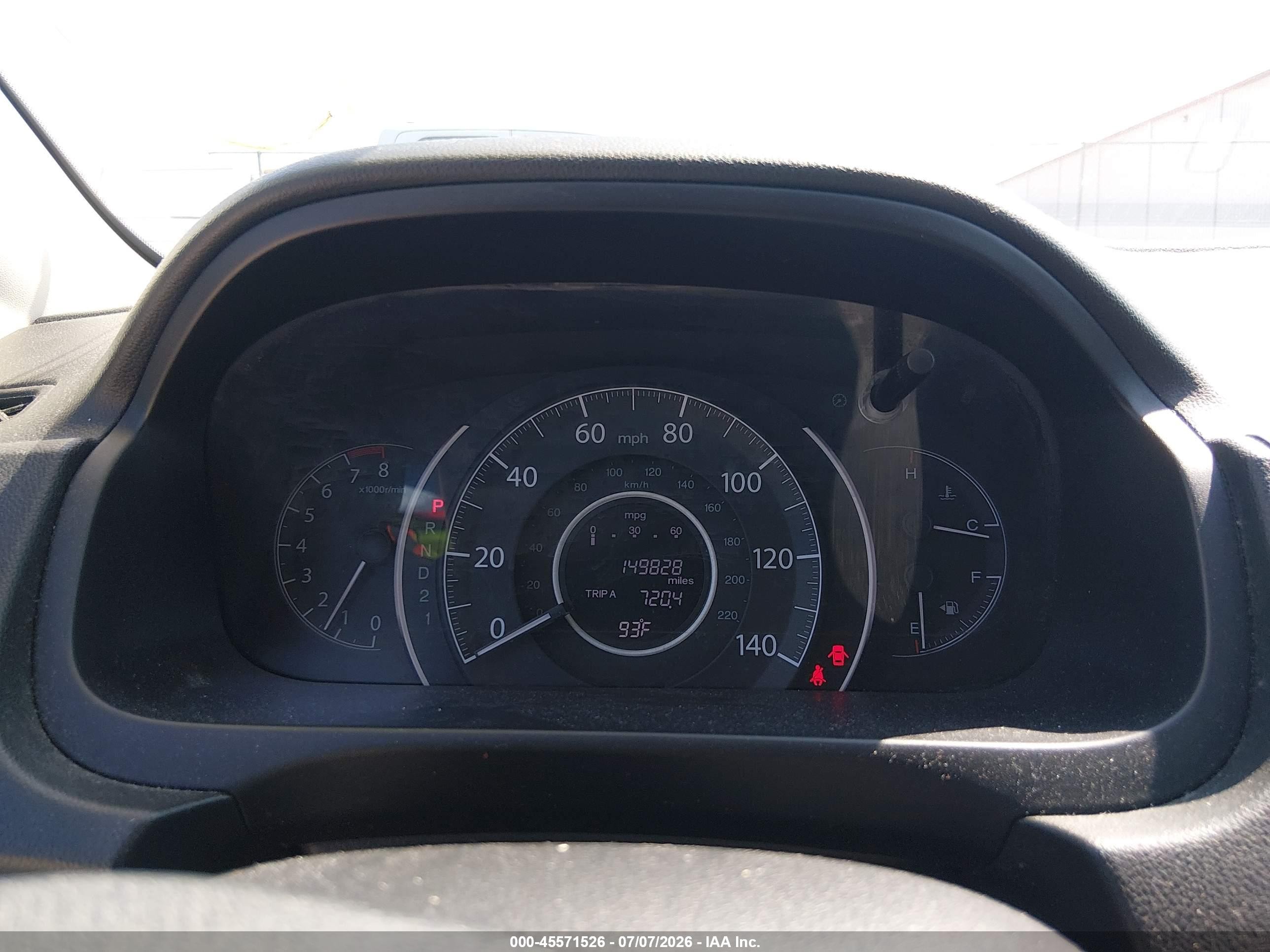 2012 Honda Cr-v Lx Зеленый vin: 2HKRM4H34CH619936