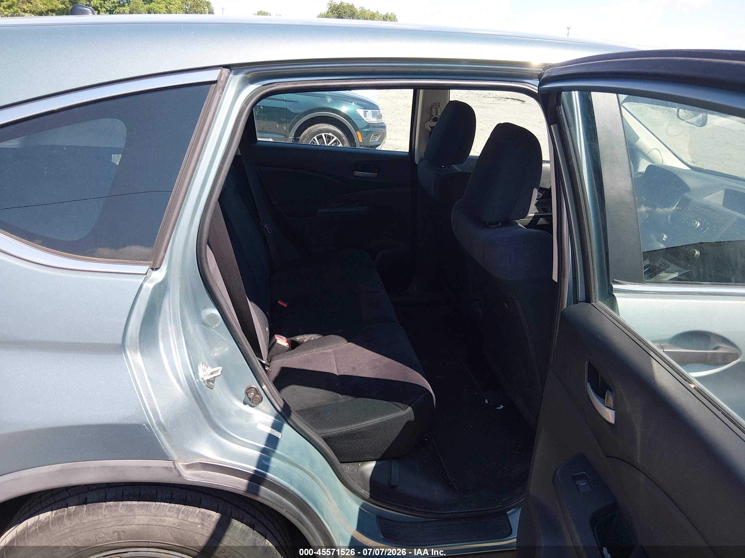2012 Honda Cr-v Lx Зеленый vin: 2HKRM4H34CH619936