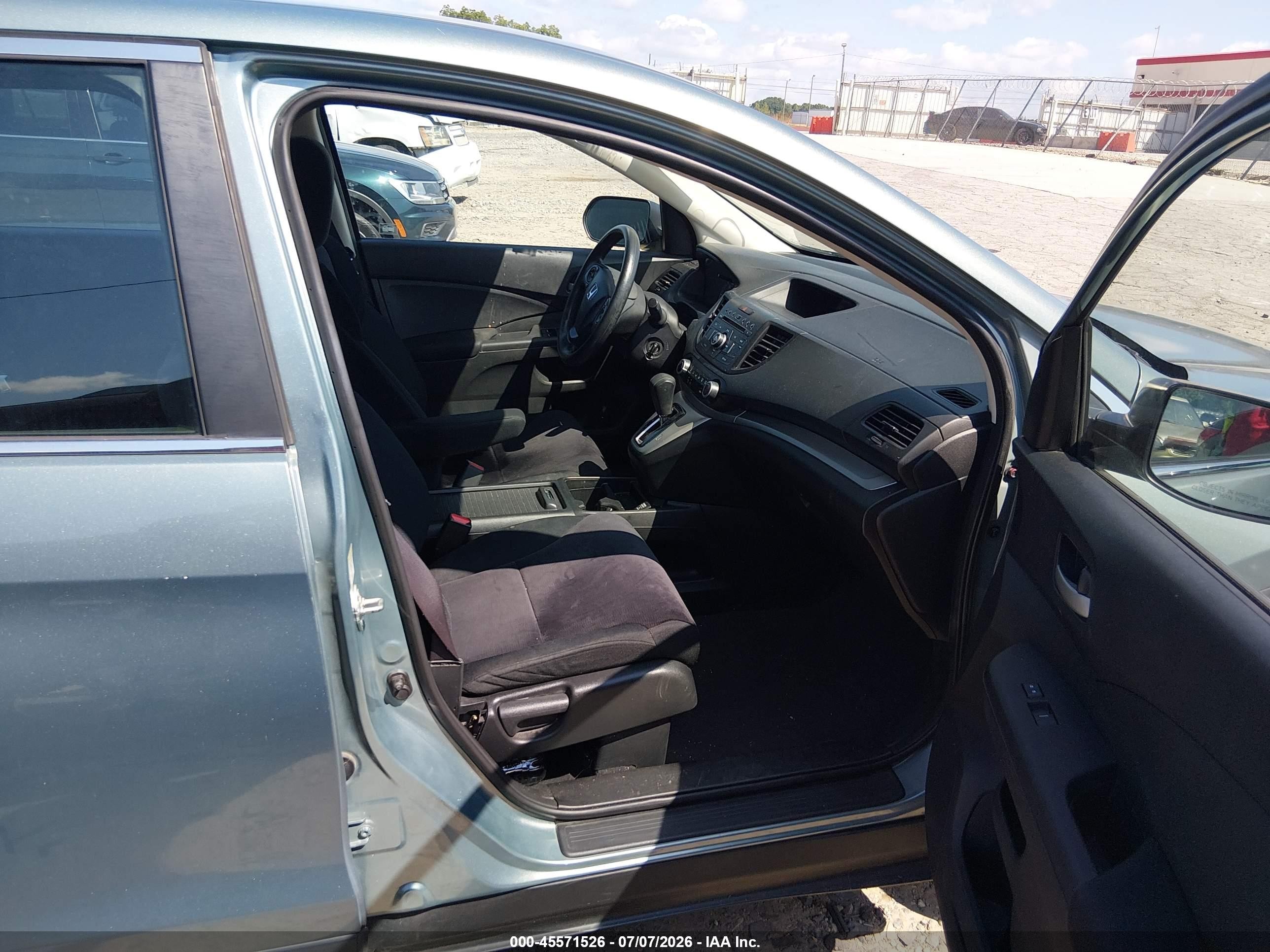 2012 Honda Cr-v Lx Зеленый vin: 2HKRM4H34CH619936