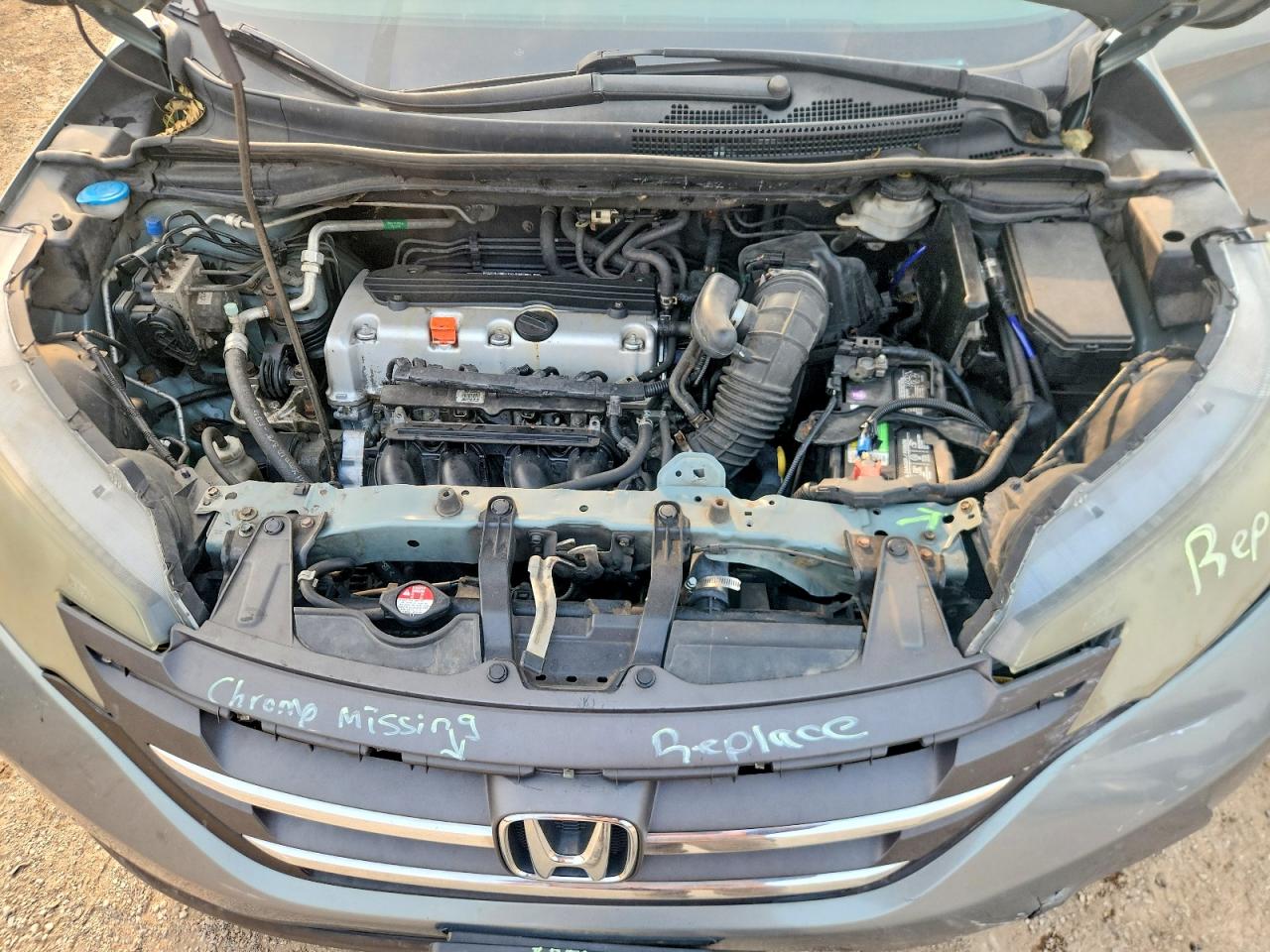 2012 Honda Cr-v Lx Синий vin: 2HKRM4H34CH629916