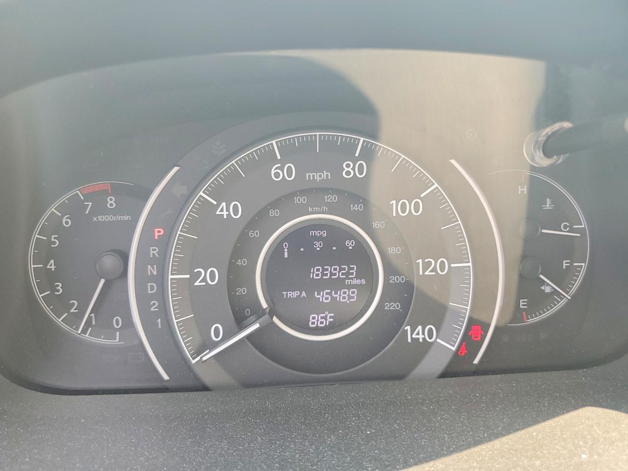 2013 Honda Cr-v Lx Blue vin: 2HKRM4H34DH609022