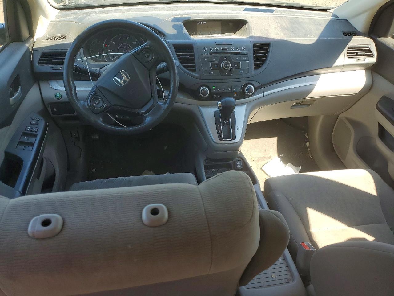 2013 Honda Cr-v Lx Blue vin: 2HKRM4H34DH619808