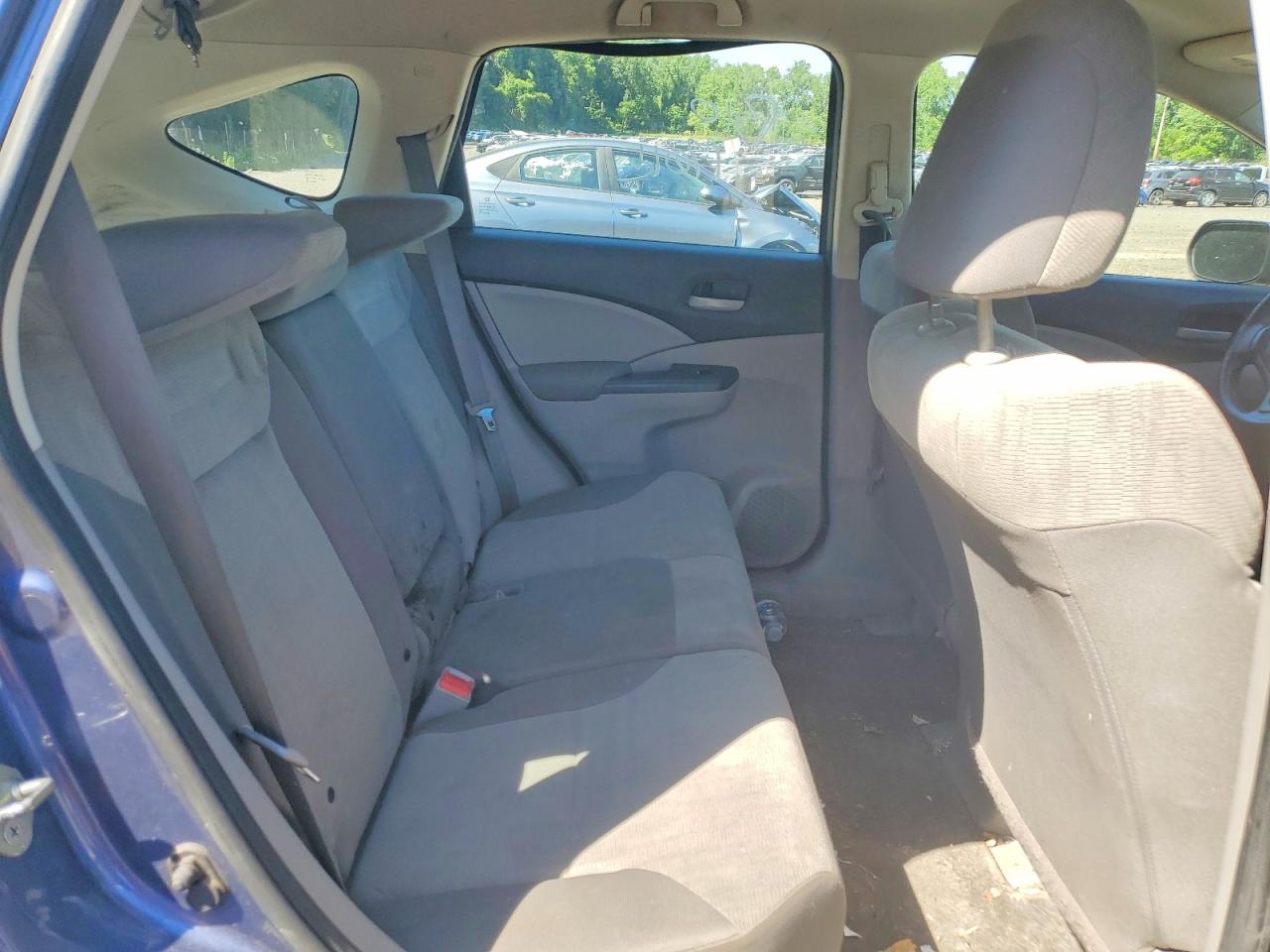 2013 Honda Cr-v Lx Blue vin: 2HKRM4H34DH619808
