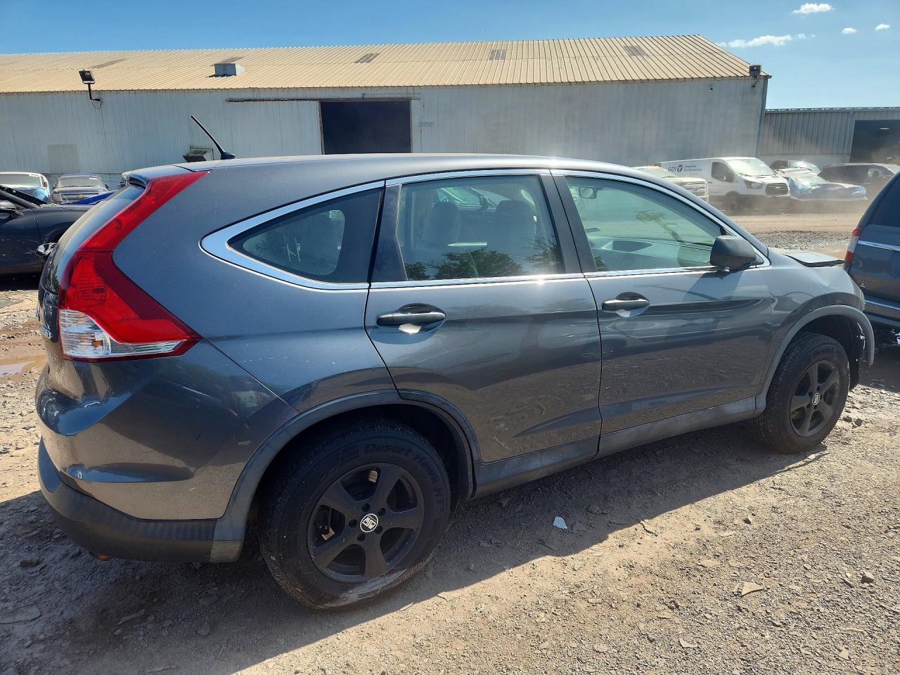 2013 Honda Cr-v Lx Charcoal vin: 2HKRM4H34DH628847