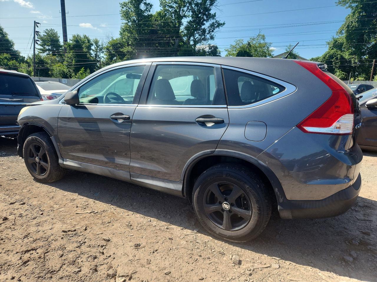 2013 Honda Cr-v Lx Charcoal vin: 2HKRM4H34DH628847