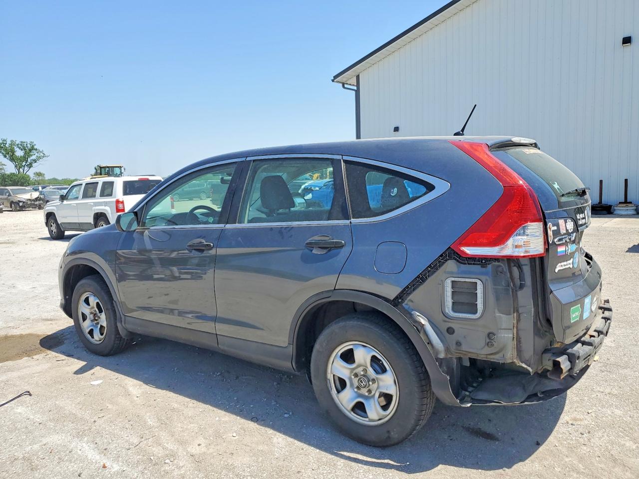 2013 Honda Cr-v Lx Gray vin: 2HKRM4H34DH633224