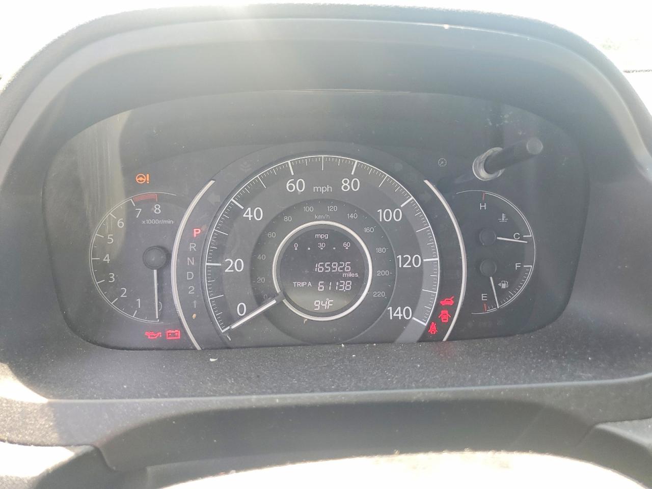 2013 Honda Cr-v Lx Gray vin: 2HKRM4H34DH633269