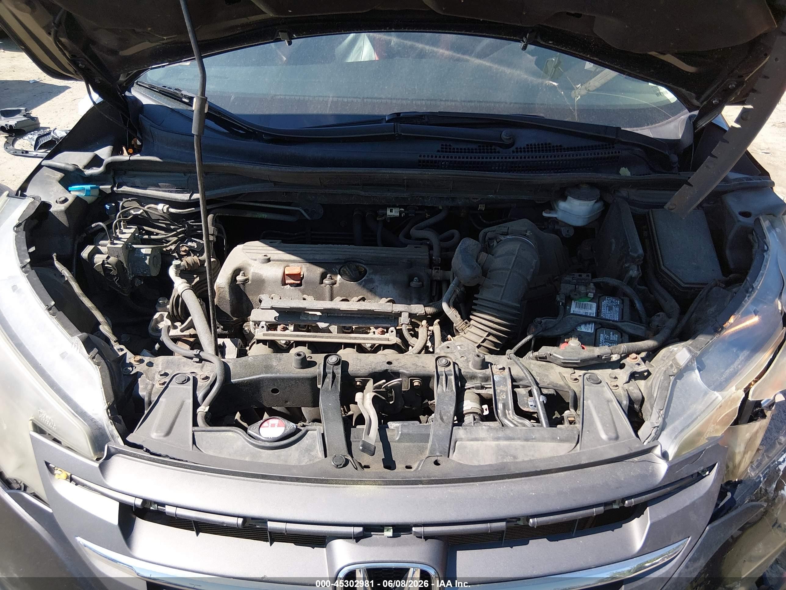 2013 Honda Cr-v Lx Черный vin: 2HKRM4H34DH633739