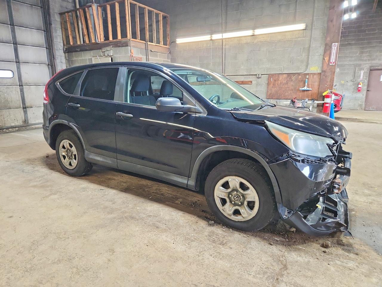 2013 Honda Cr-v Lx Black vin: 2HKRM4H34DH636995