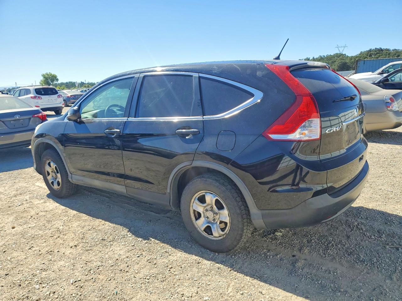 2013 Honda Cr-v Lx Black vin: 2HKRM4H34DH641243