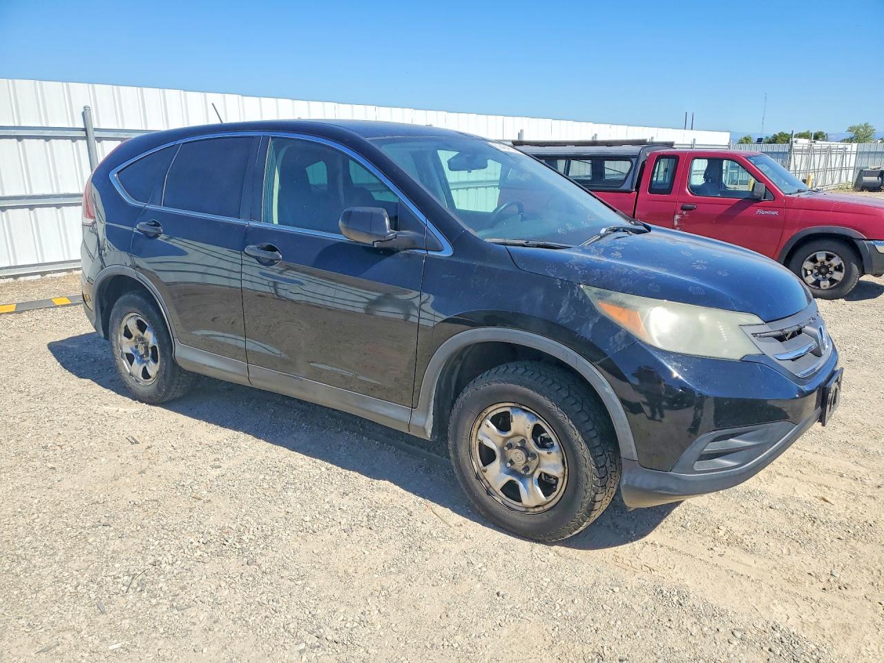 2013 Honda Cr-v Lx Black vin: 2HKRM4H34DH641243