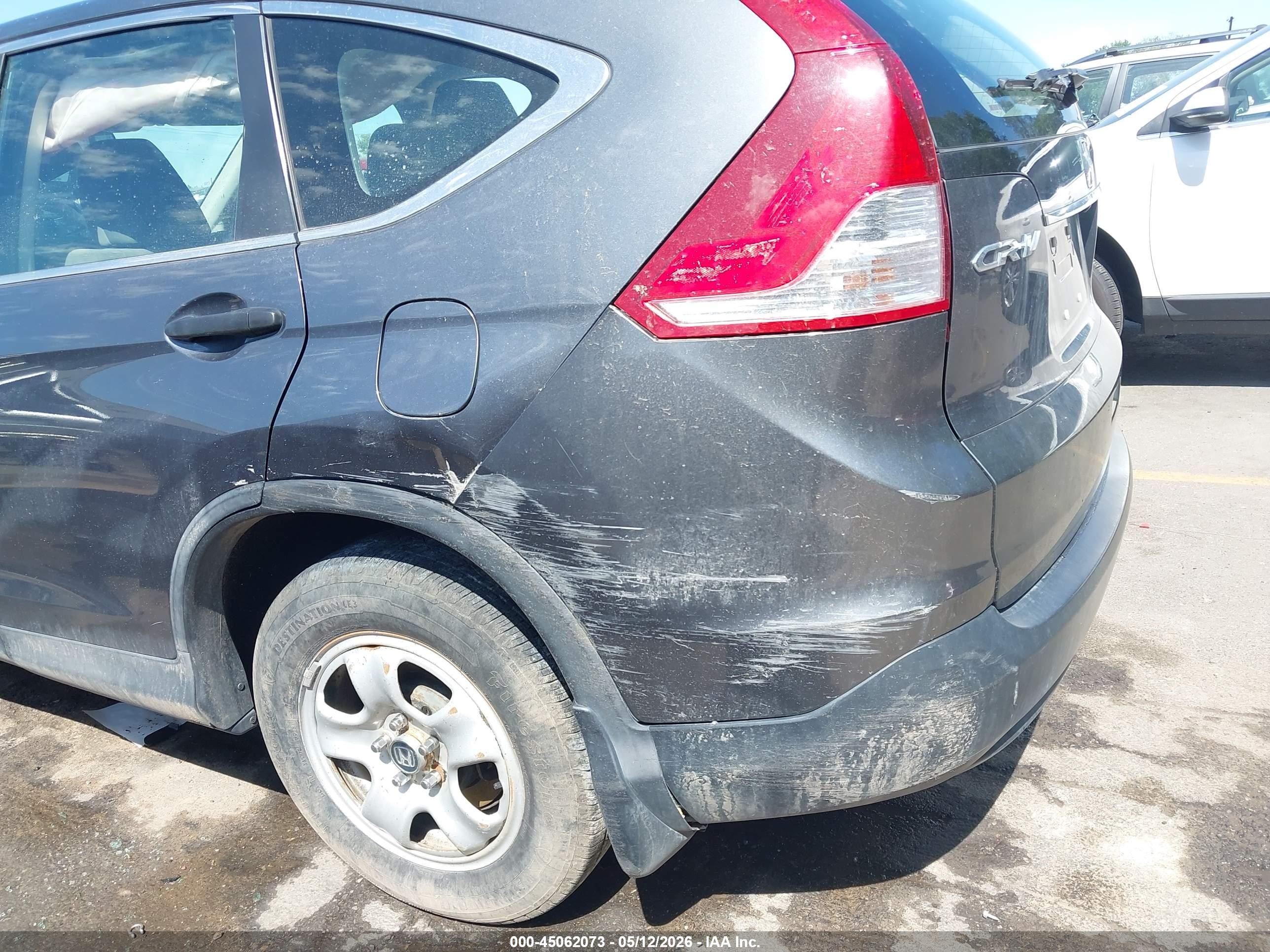 2013 Honda Cr-v Lx Gray vin: 2HKRM4H34DH656907
