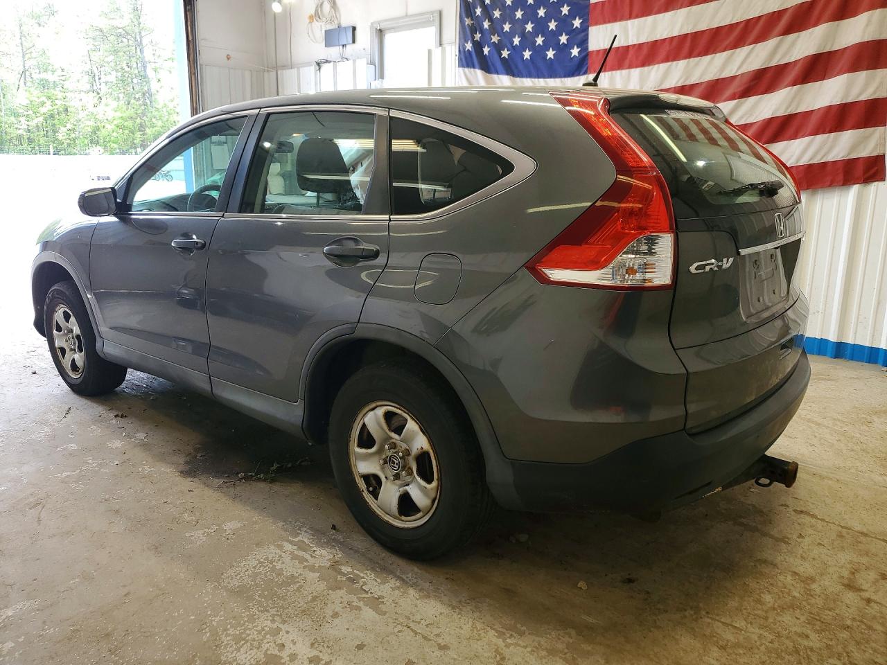2013 Honda Cr-v Lx Gray vin: 2HKRM4H34DH665400