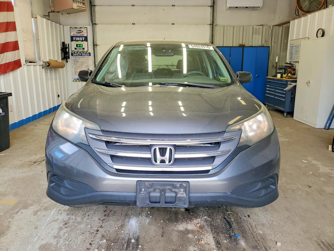 2013 Honda Cr-v Lx Gray vin: 2HKRM4H34DH665400