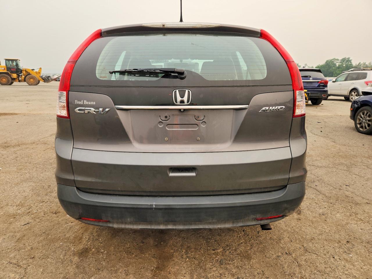 2013 Honda Cr-v Lx Gray vin: 2HKRM4H34DH671083