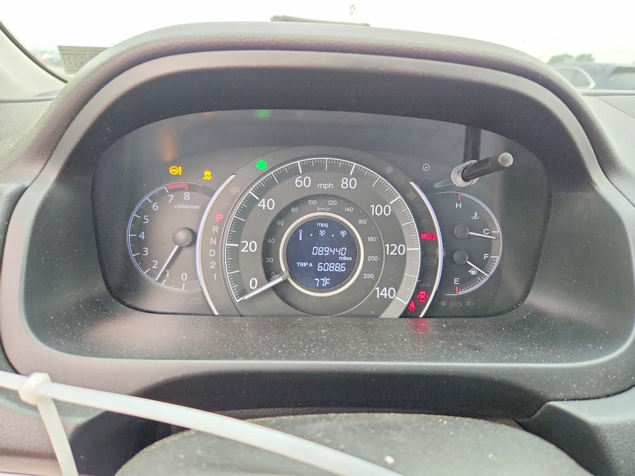 2013 Honda Cr-v Lx Gray vin: 2HKRM4H34DH671083