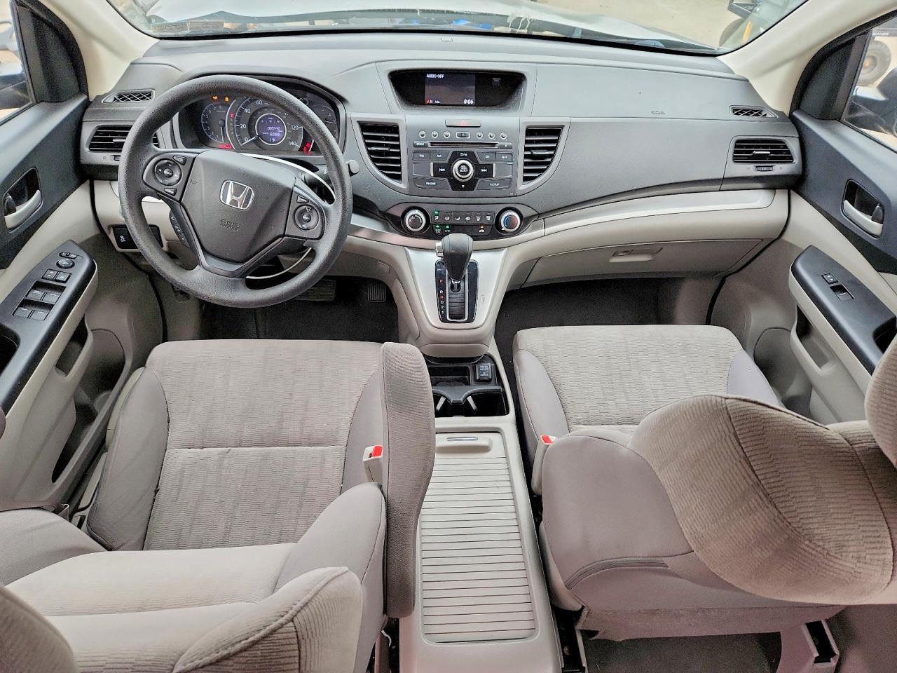 2013 Honda Cr-v Lx Gray vin: 2HKRM4H34DH671083