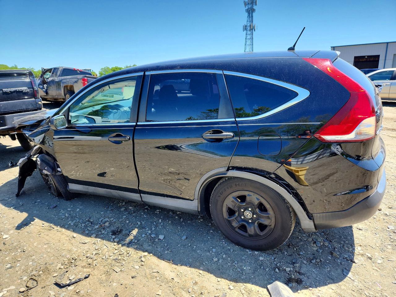 2013 Honda Cr-v Black vin: 2HKRM4H34DH681094