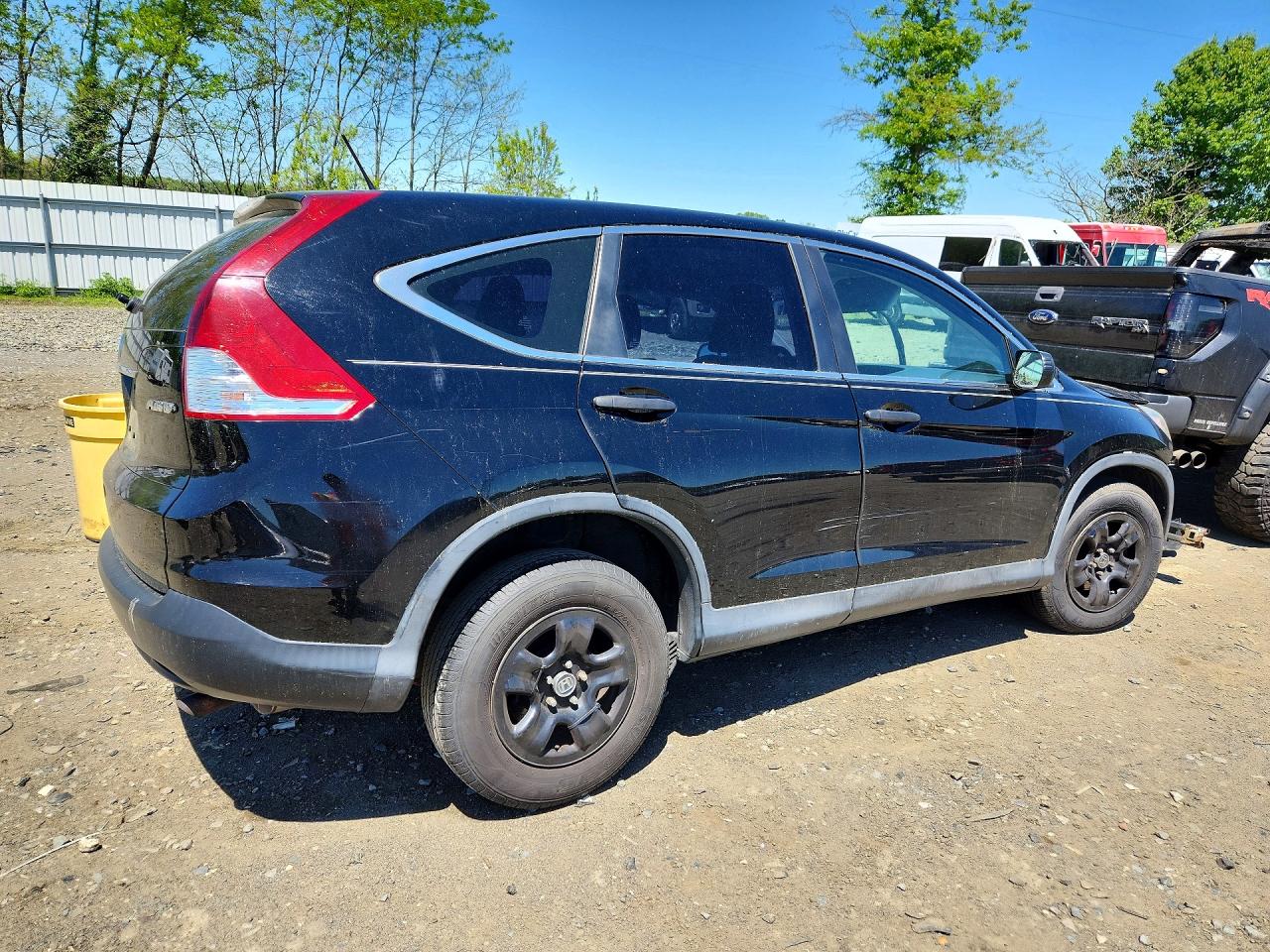 2013 Honda Cr-v Black vin: 2HKRM4H34DH681094