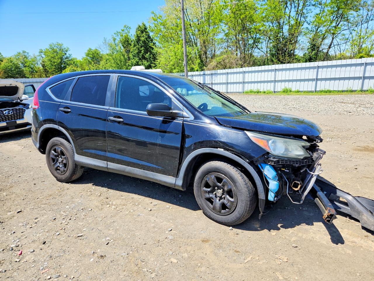 2013 Honda Cr-v Black vin: 2HKRM4H34DH681094