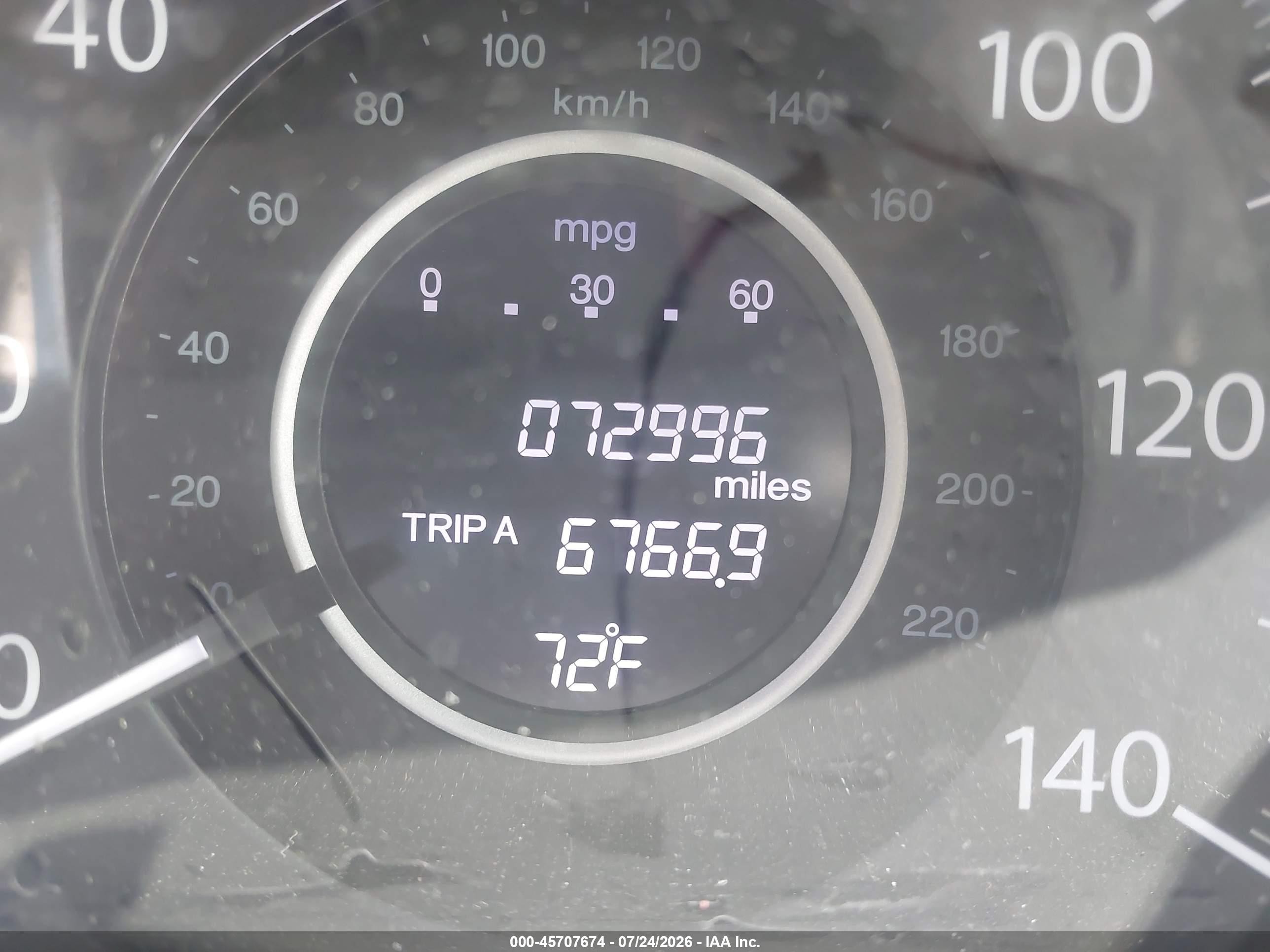 2013 Honda Cr-v Lx Blue vin: 2HKRM4H34DH688000
