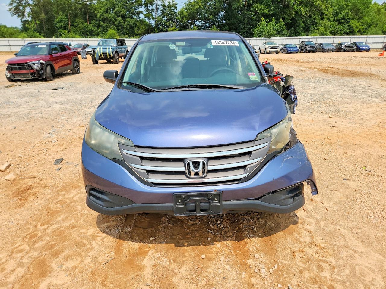 2014 Honda Cr-v Lx Blue vin: 2HKRM4H34EH604498