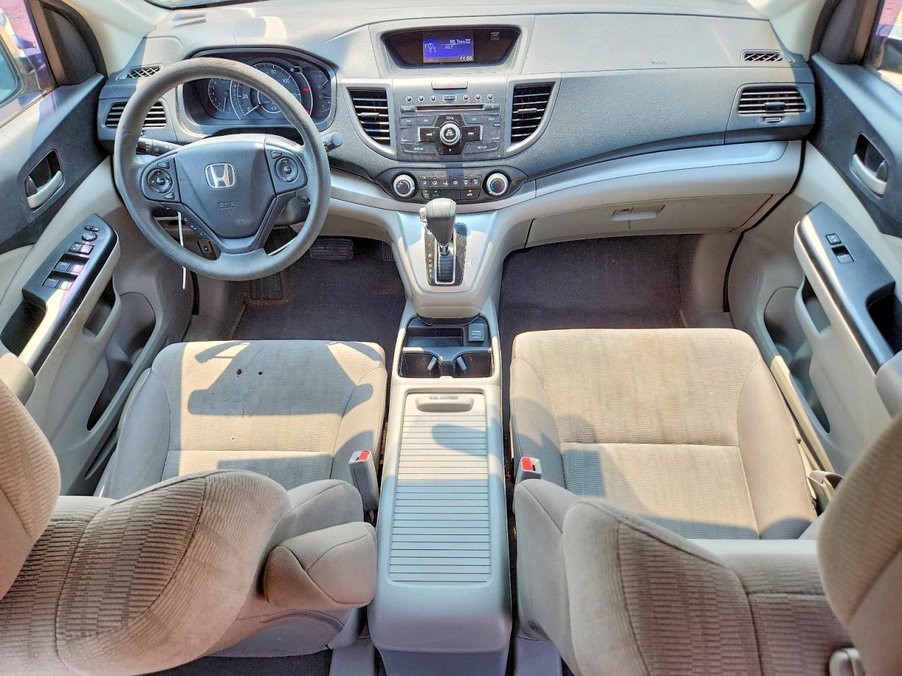 2014 Honda Cr-v Lx Blue vin: 2HKRM4H34EH604498
