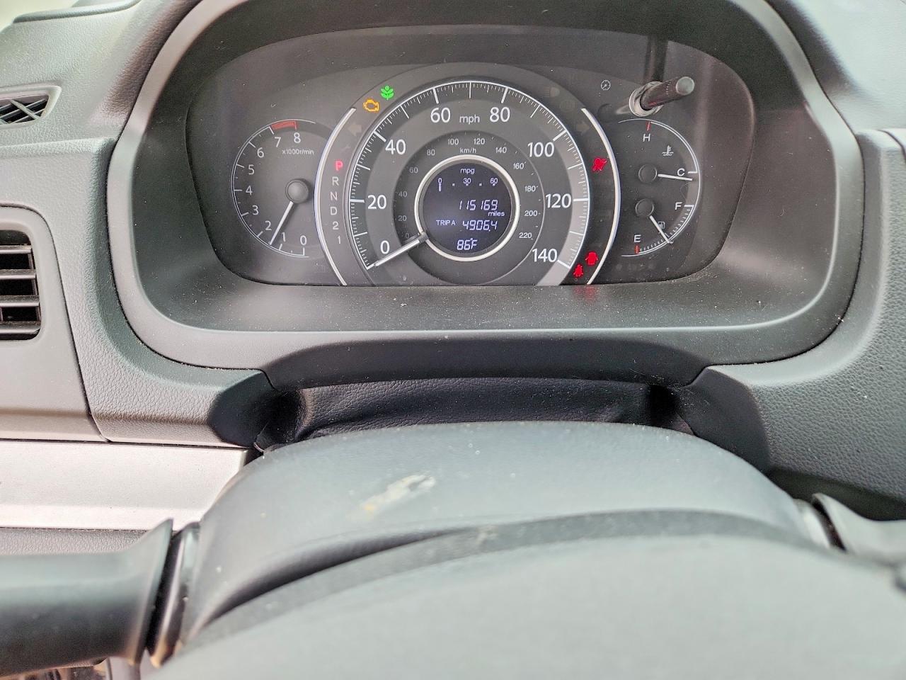 2014 Honda Cr-v Lx Black vin: 2HKRM4H34EH609877