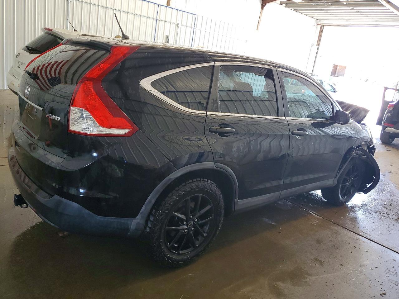 2014 Honda Cr-v Lx Black vin: 2HKRM4H34EH664510