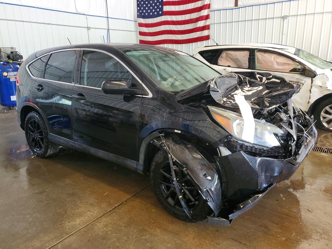 2014 Honda Cr-v Lx Black vin: 2HKRM4H34EH664510
