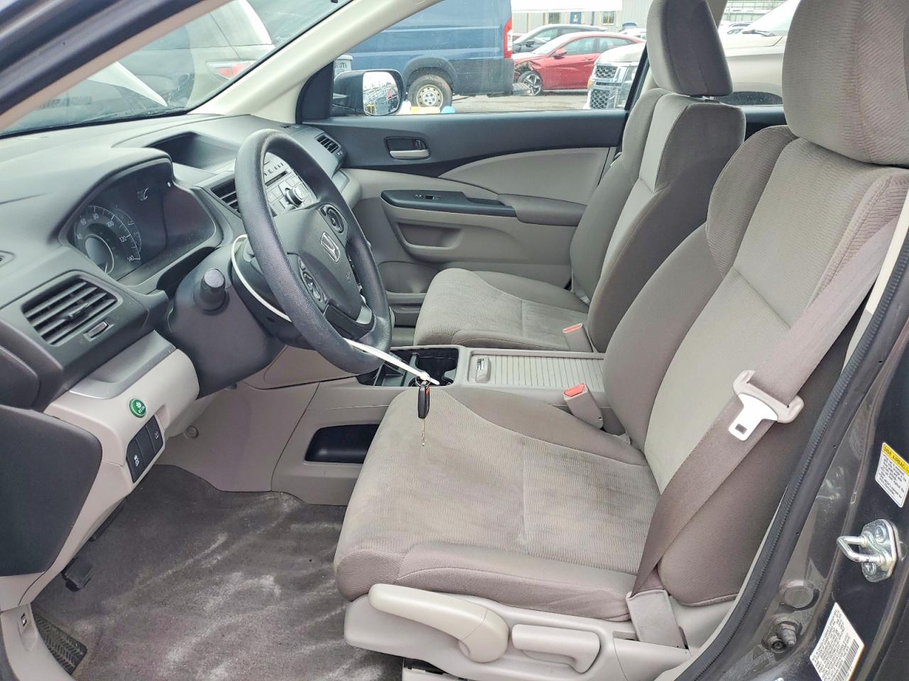 2014 Honda Cr-v Lx Gray vin: 2HKRM4H34EH669254