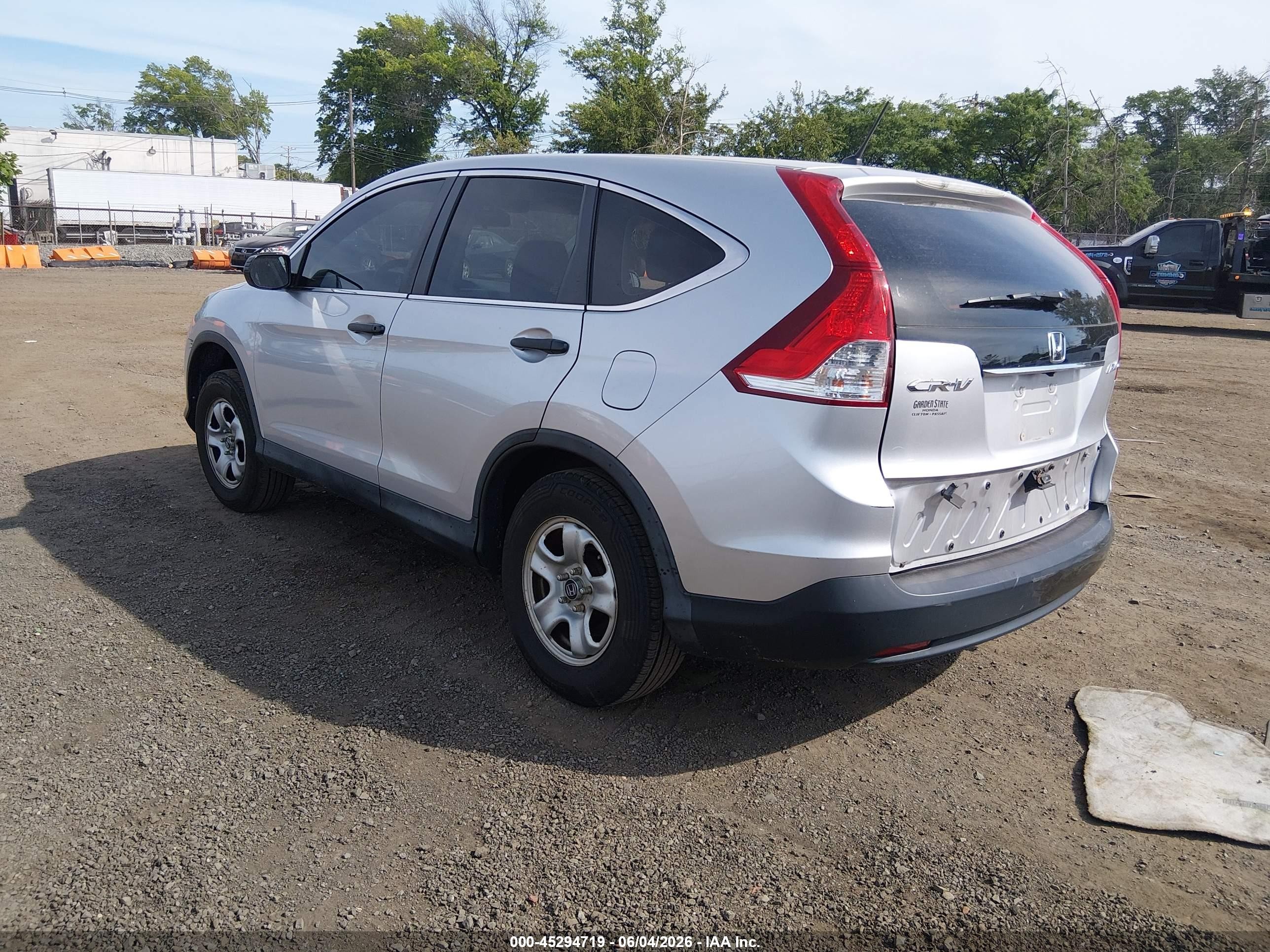 2014 Honda Cr-v Lx Silver vin: 2HKRM4H34EH671408